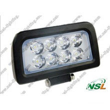 Projetor fora de estrada do diodo emissor de luz do CREE da luz 4X4 do trabalho do diodo emissor de luz de 12V 24V 24W